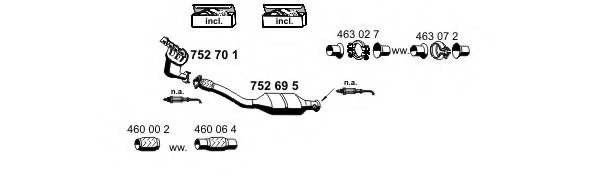 ERNST 100268 Exhaust System